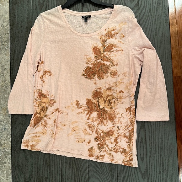 Talbots 3/4 Tee Shirt - Like new - Picture 1 of 3